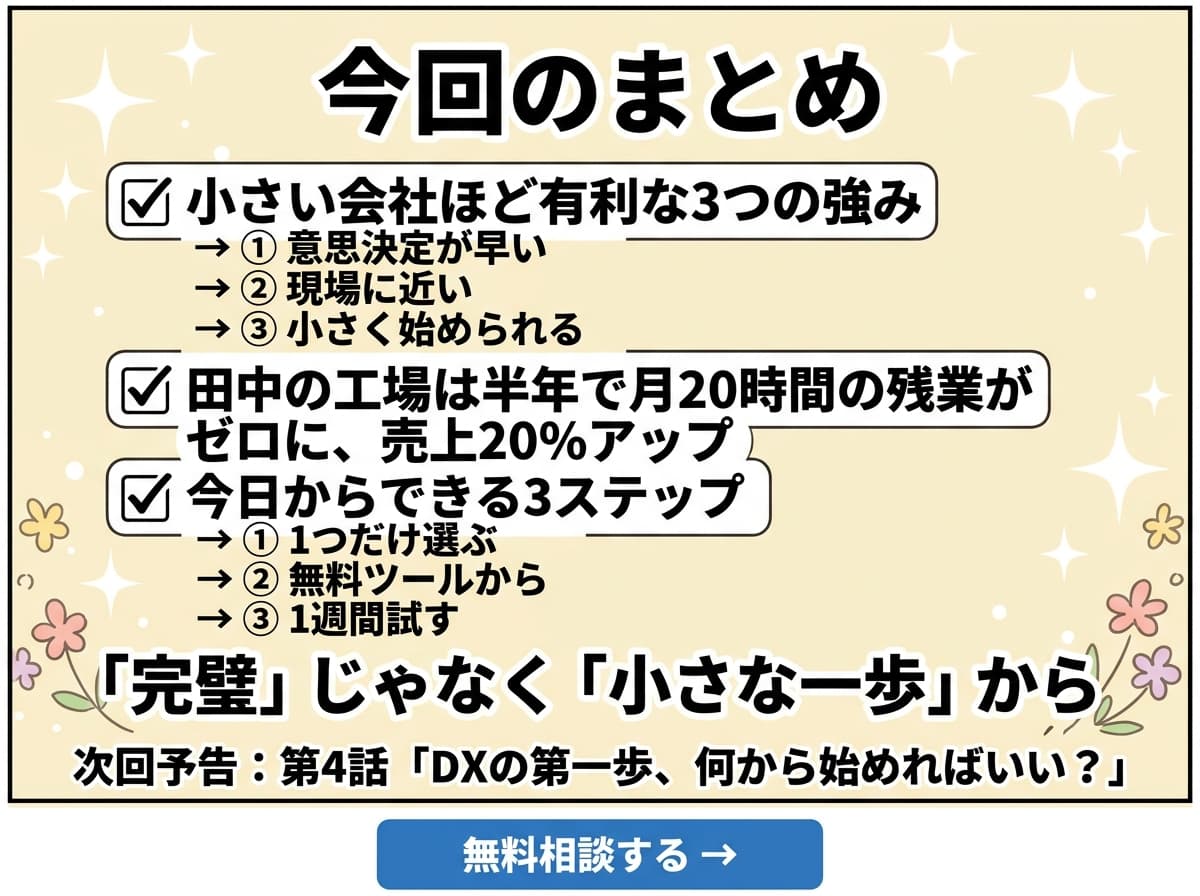 まとめと次回予告