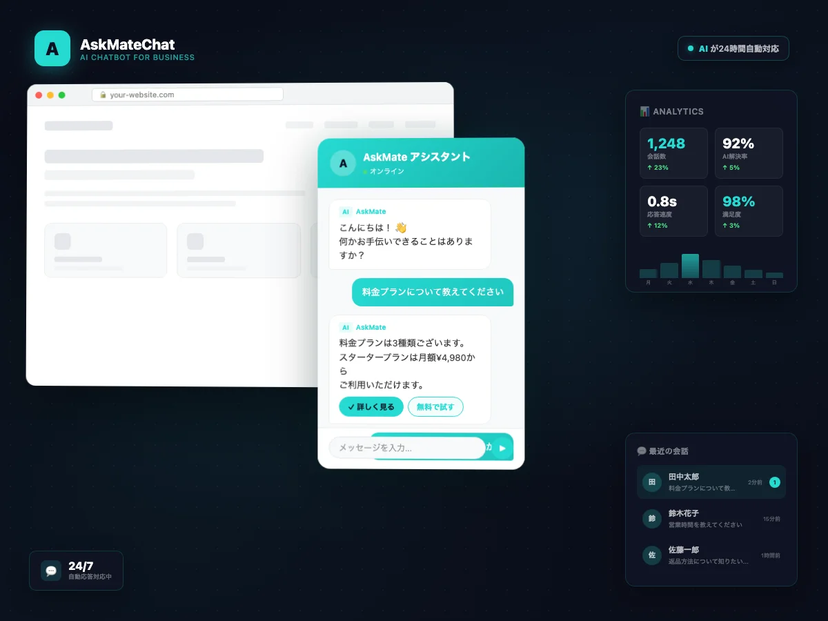 AskMateChat スクリーンショット