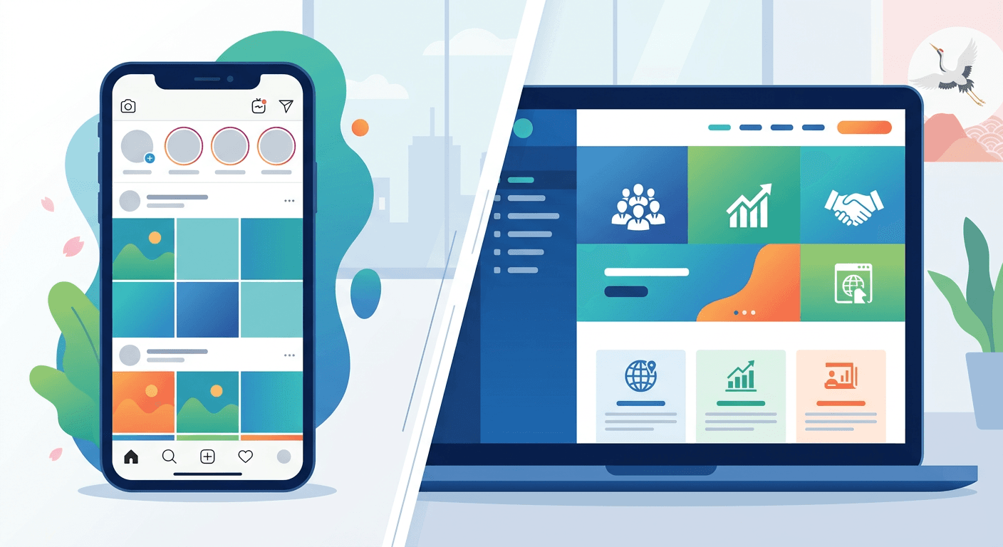 Instagram vs ホームページ、大分のお店に必要なのはどっち？ — Web制作