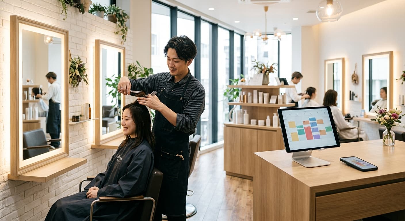 美容室の集客を自動化する3つの方法｜LINE・Instagram・Google — AI