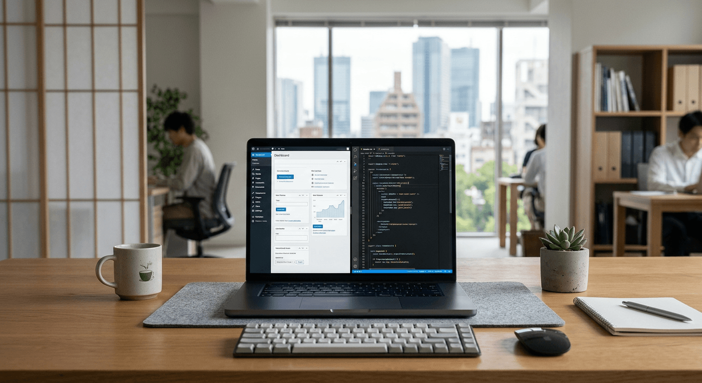 WordPress vs フルスクラッチ、大分の中小企業はどちらを選ぶべき？ — Web制作