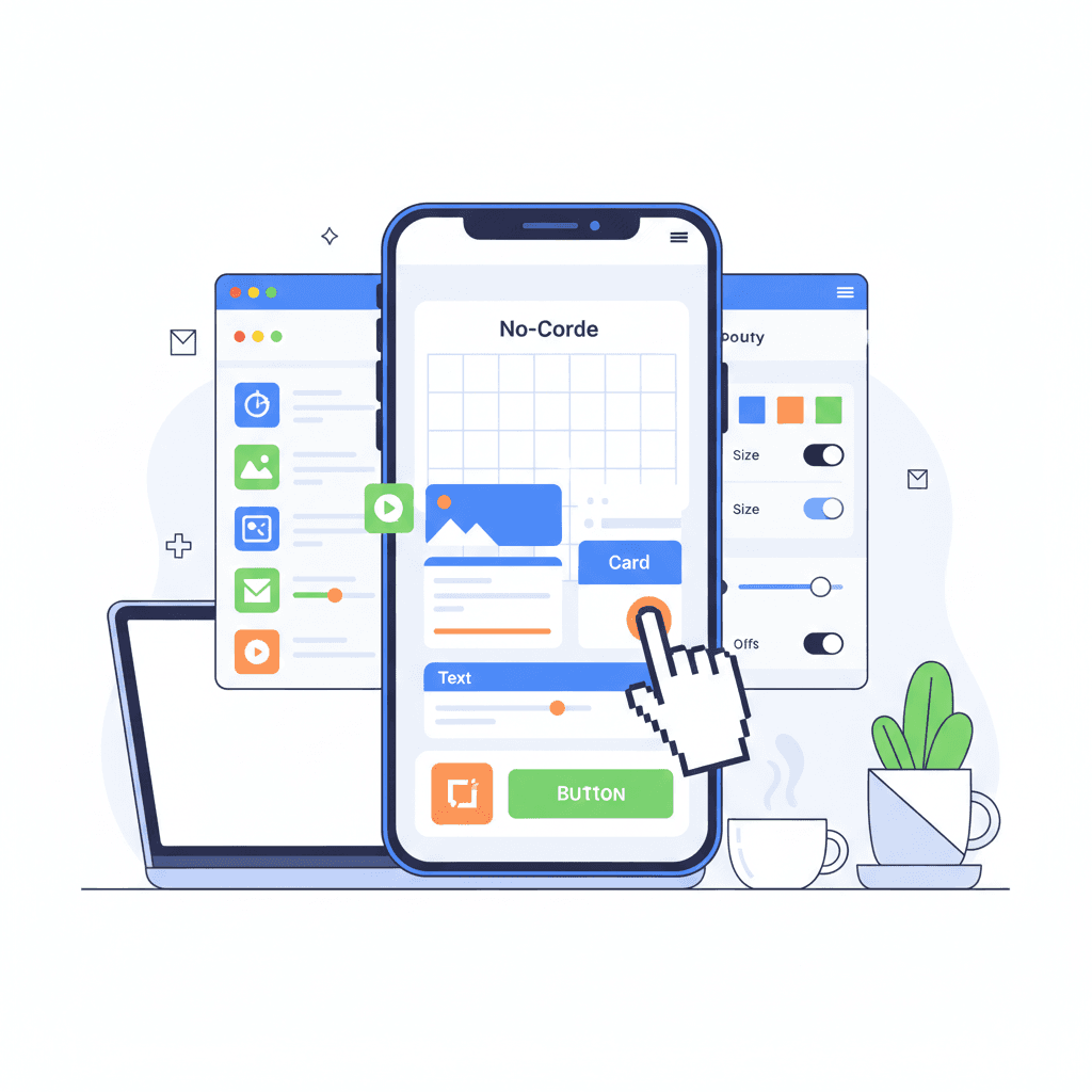 ノーコード/ローコード開発とは？中小企業が自分でアプリを作れる時代 — DX