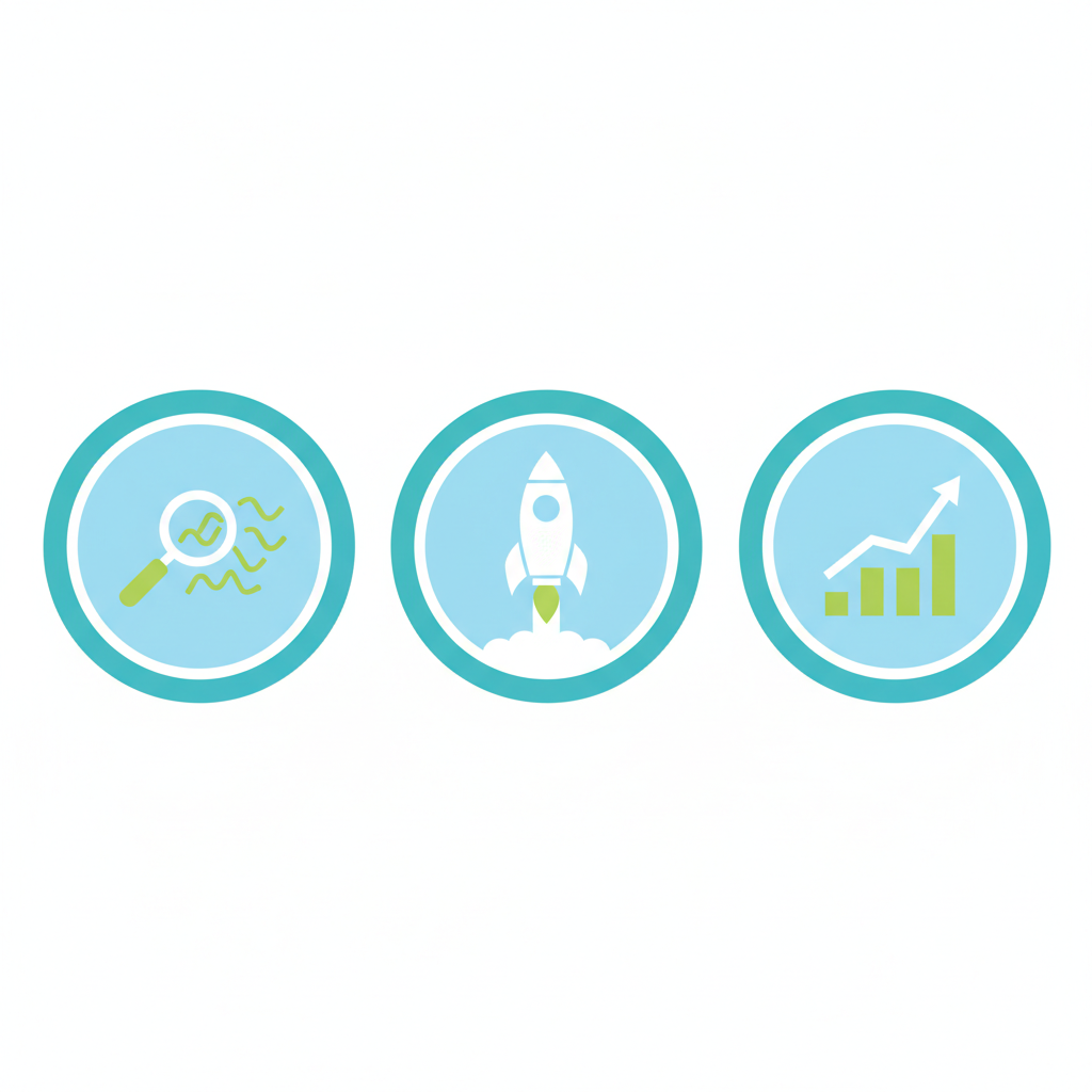 AI導入の3ステップ:課題発見→小さく試す→成長