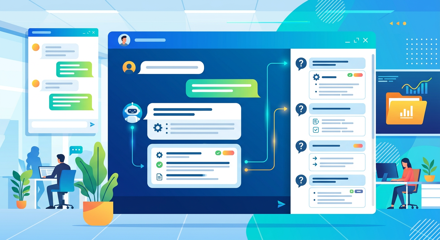 業種と条件を伝えるだけで、すぐに使えるFAQのたたき台が完成