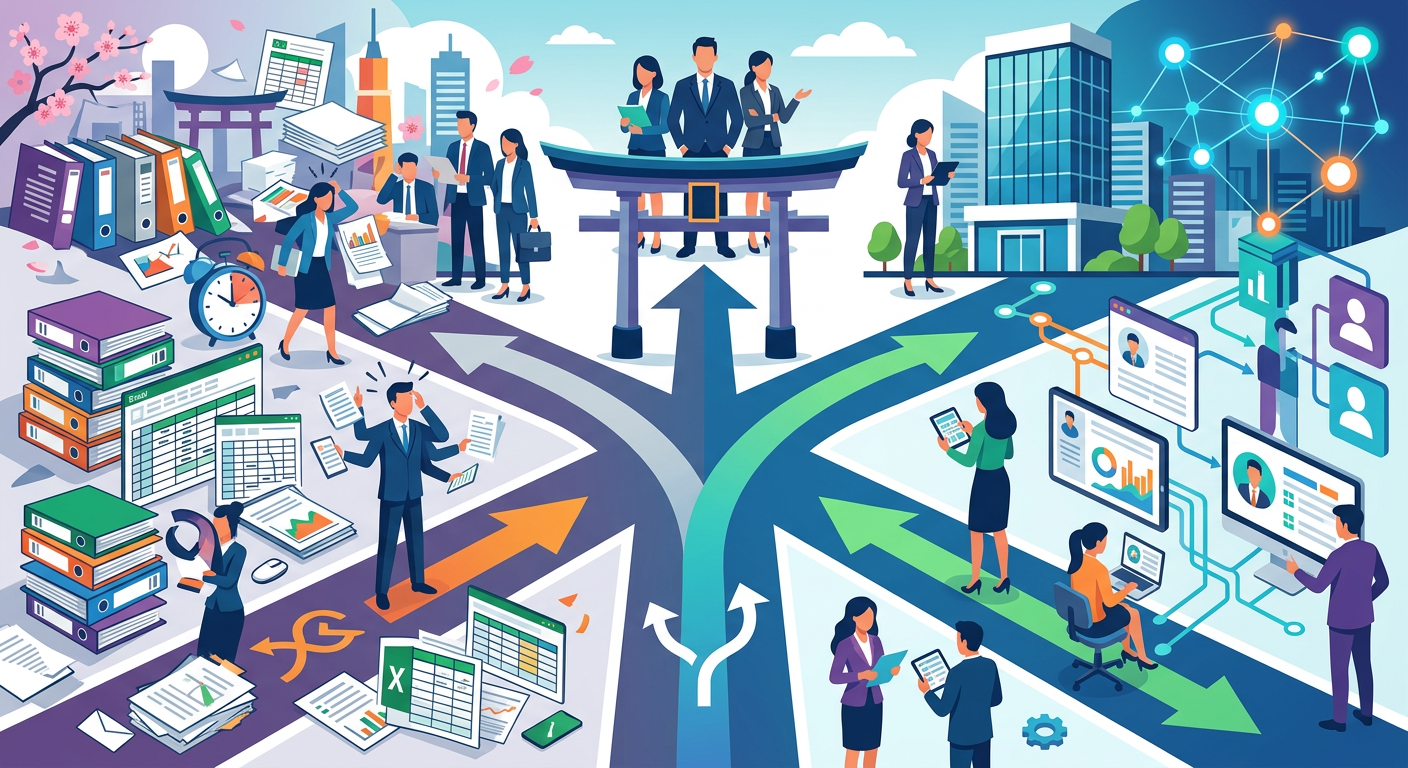 業務システムへの切り替えタイミング:社員5人超・取引先100件超・ミスの増加がサイン