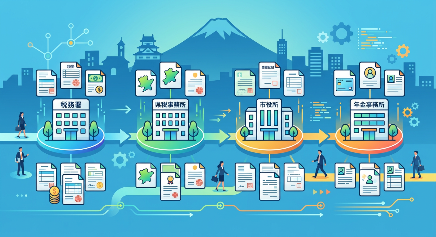 届出先フローチャート