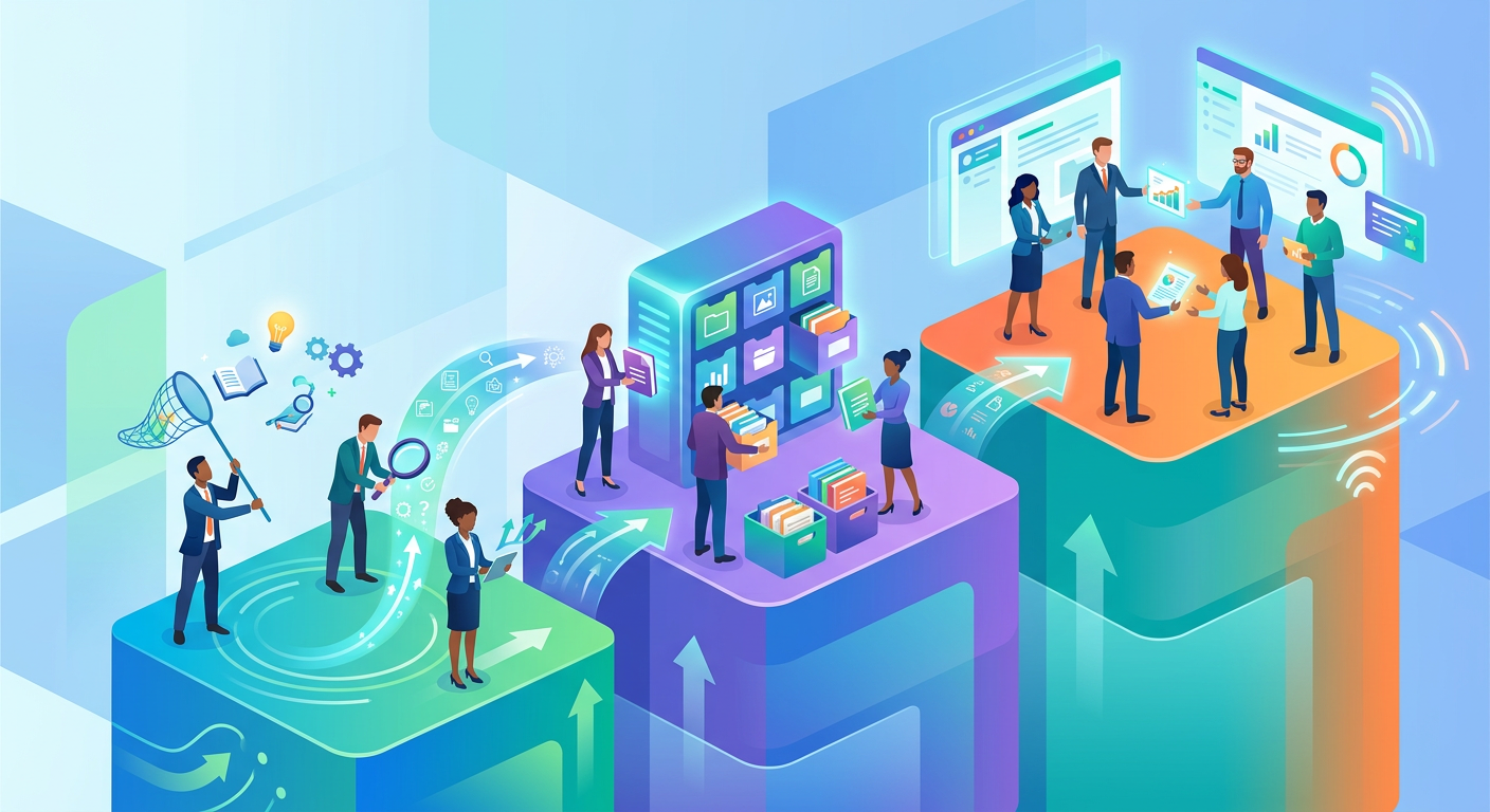 ナレッジ管理は3つのステップで始められる