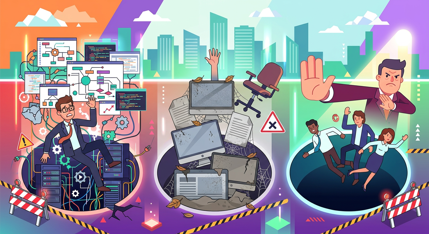 よくある失敗を知っておけば、同じ轍を踏まずに済む