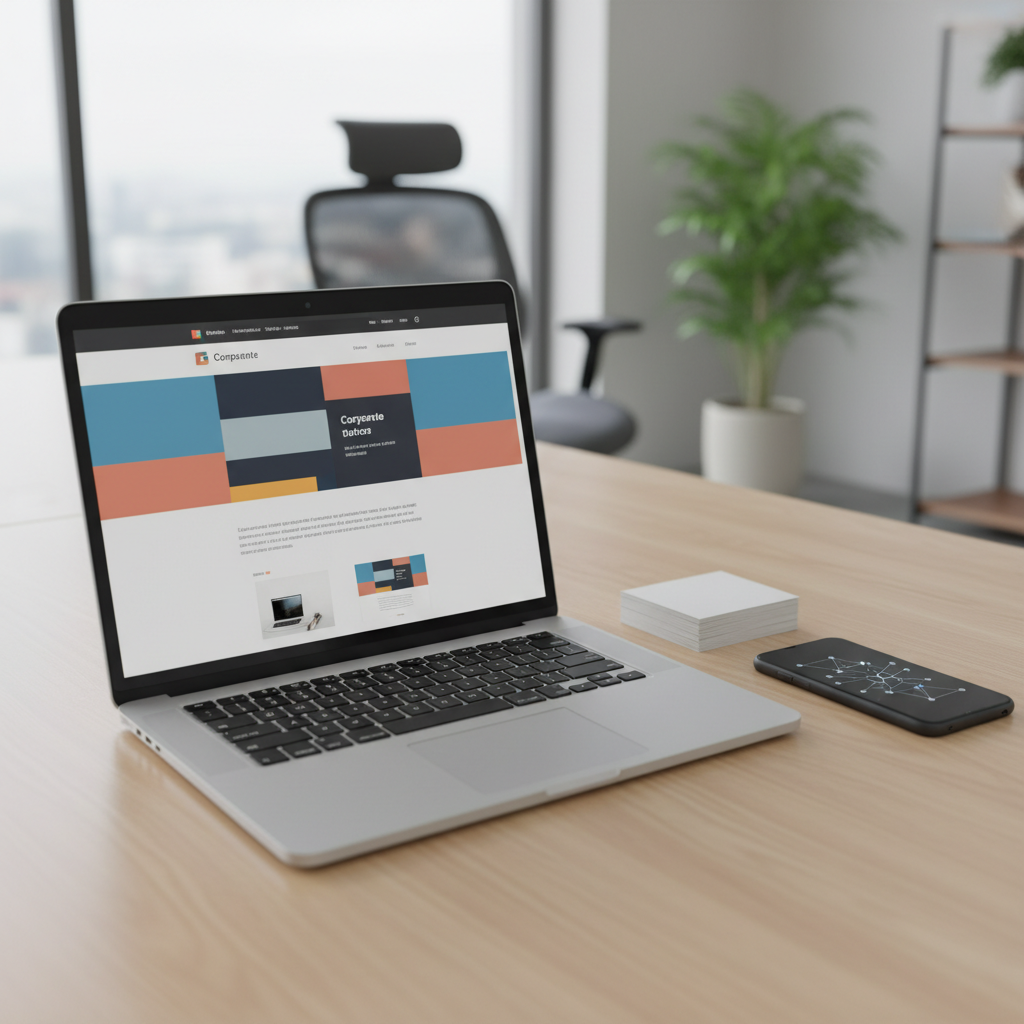 法人のホームページと名刺