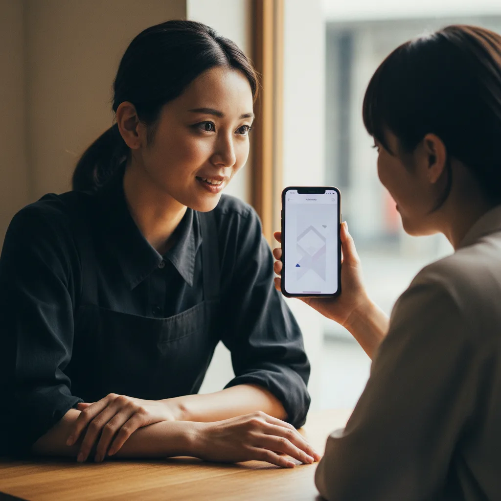 同業の友人から予約管理を変えた話を聞く